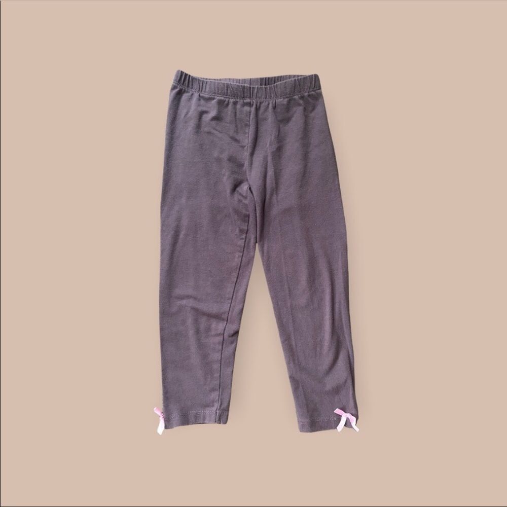 NANNETTE | 3/$15 Gray Leggings with Bows